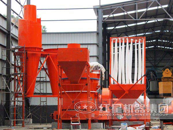 石灰石制粉、破碎都需要那些設(shè)備