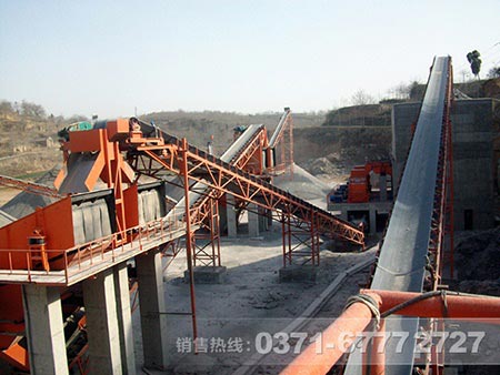 青石破碎生產(chǎn)線，全流程