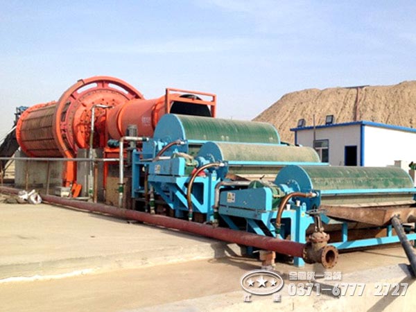 磁選生產(chǎn)線——磁選法、磁選設(shè)備、磁選工藝流程