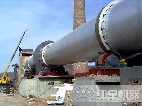 煤礦烘干機(jī)裝機(jī)客戶(hù)現(xiàn)場(chǎng)