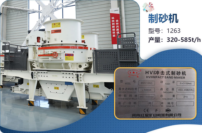 1263制砂機時產(chǎn)多少噸？價格多少？