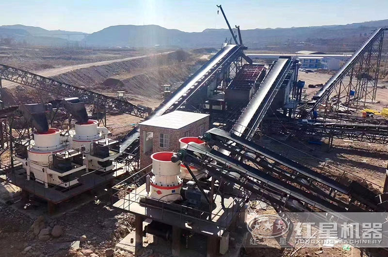 日產(chǎn)二萬噸石子生產(chǎn)線需要多少錢？附現(xiàn)場圖片
