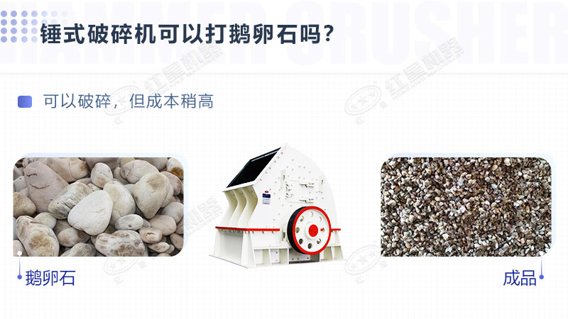 錘式破碎機處理鵝卵石 錘式破碎機處理鵝卵石