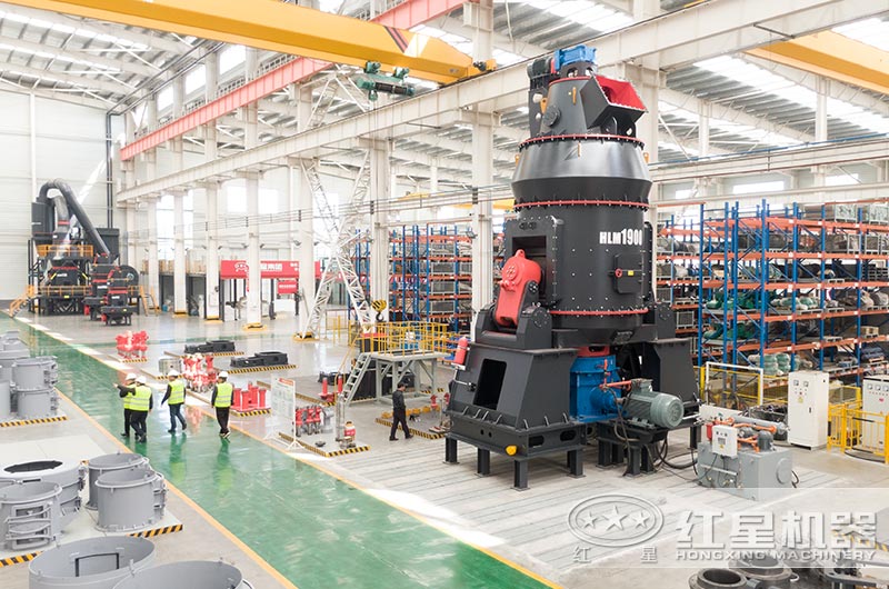 礦渣立磨機(jī)客戶來廠參觀