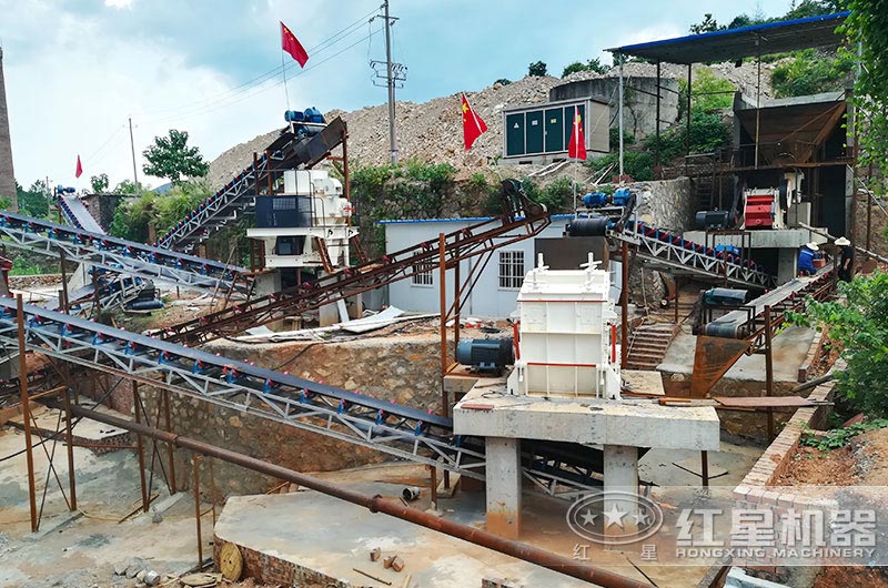 時(shí)產(chǎn)300t砂石骨料生產(chǎn)線