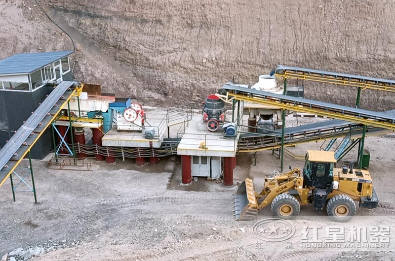 麻石制砂生產(chǎn)線實(shí)拍圖 麻石制砂生產(chǎn)線實(shí)拍圖