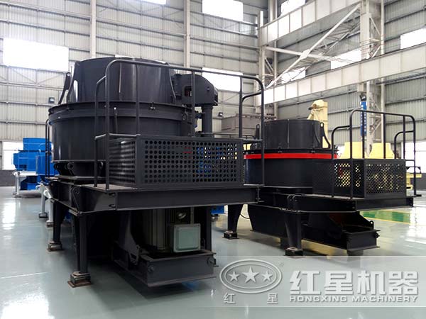 不同規(guī)格類型下的立軸沖擊式破碎機