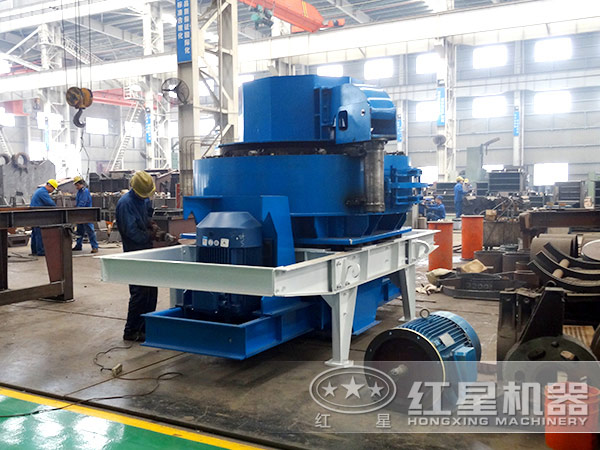 沖擊式破碎機(jī)加工車(chē)間