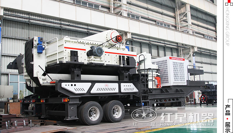 這部輪胎式移動青石破碎站作業(yè)零污染，價格還不貴，別猶豫啦！