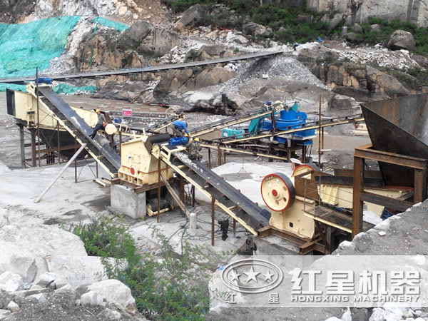 砂石骨料生產(chǎn)線