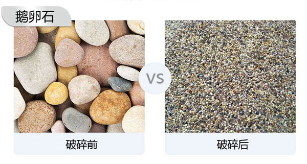 鵝卵石破碎能做石子嗎？會(huì)用到哪些設(shè)備？