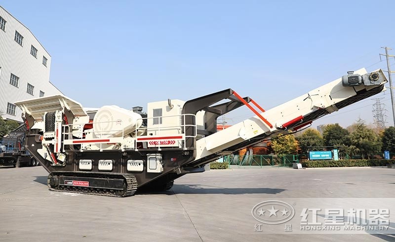 移動(dòng)履帶一體式破碎機(jī)