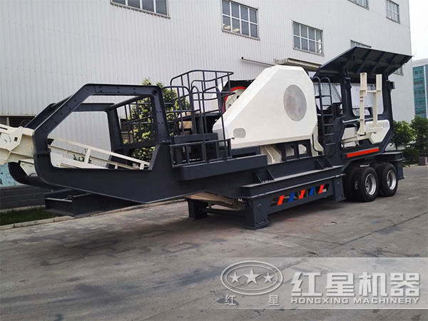 粉碎建筑垃圾的移動打石機(jī)，優(yōu)惠價格惹人喜