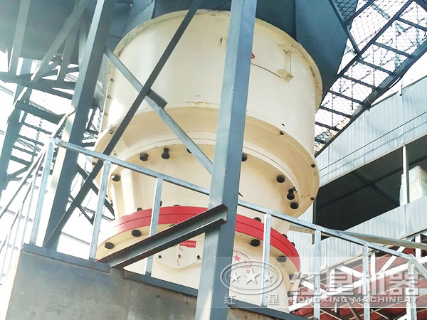 與圓錐破相較，再高硬度的石料也完敗