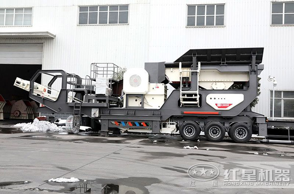 小型車式流動石子粉碎機，小巧輕便但不失專業(yè)
