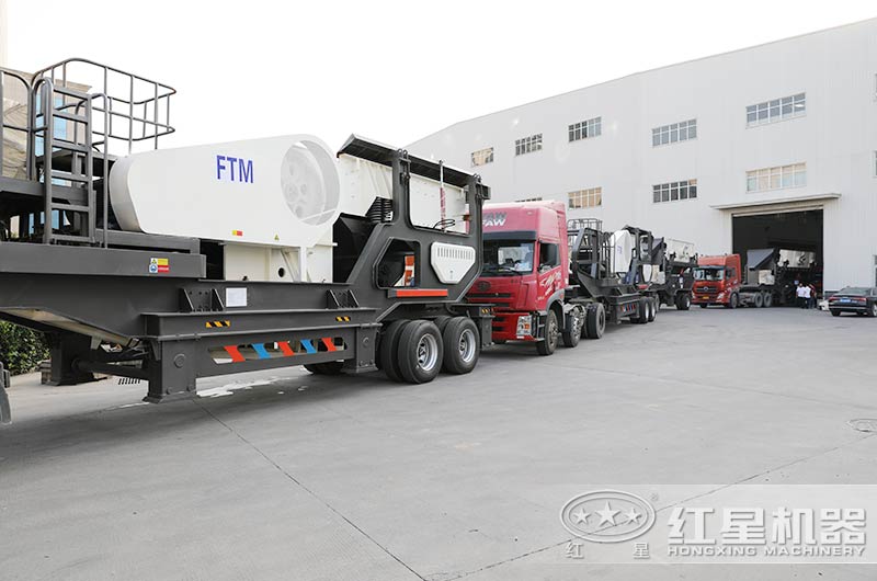 紅星機(jī)器廠(chǎng)家生產(chǎn)的礦山機(jī)器破碎機(jī)持續(xù)輸出中