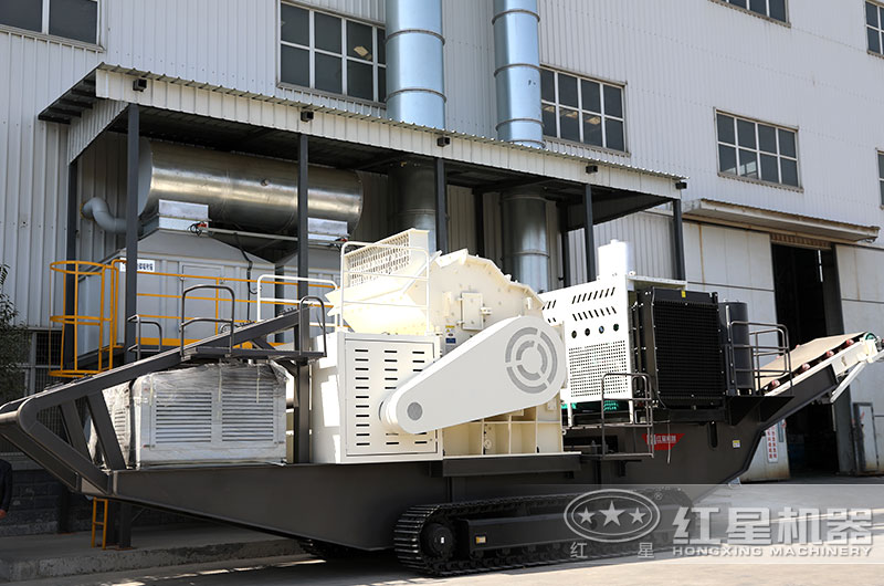 適合夜間作業(yè)的移動(dòng)細(xì)碎機(jī)，破碎比大