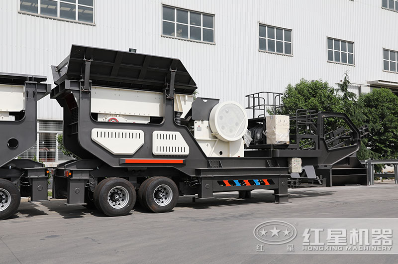 75型移動(dòng)式鄂破破碎機(jī)