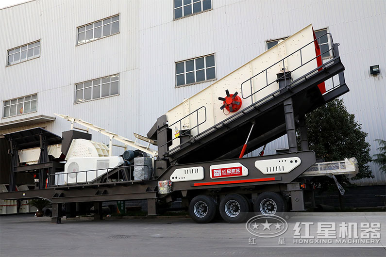 流動破碎石子機生產(chǎn)線全套多少錢？(附現(xiàn)場作業(yè)圖片及視頻)
