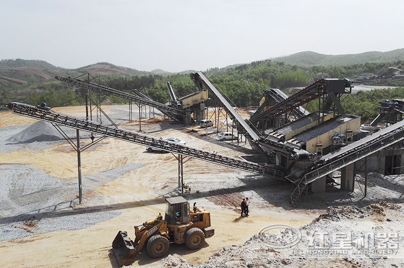 日產(chǎn)兩萬噸的玄武巖石子破碎機(jī)有哪些，全套價(jià)格是多少？