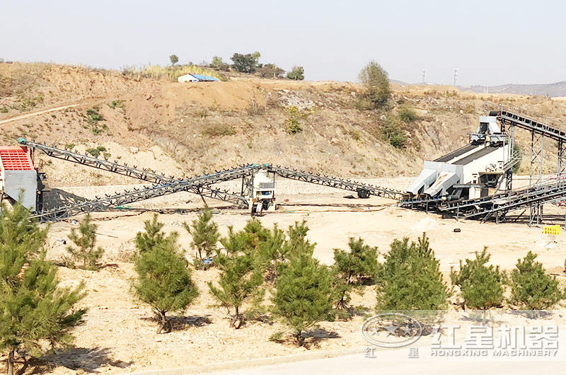 石頭制沙機(jī)生產(chǎn)現(xiàn)場(chǎng)