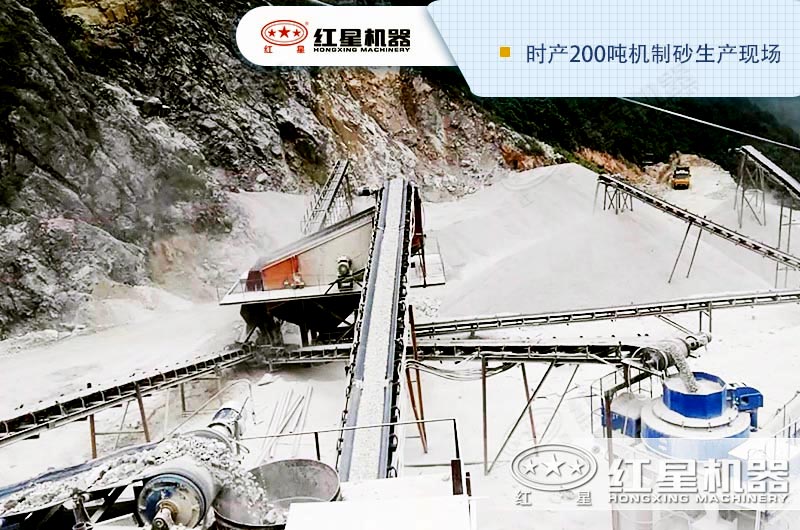 石英石機制砂生產(chǎn)線工藝如何配置，整條生產(chǎn)線大概多少錢？