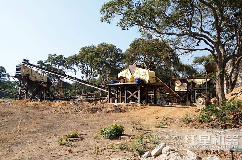 大型砂石骨料生產(chǎn)線需要哪些設(shè)備？有沒(méi)有設(shè)計(jì)圖