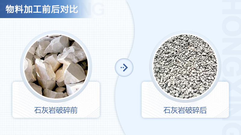 處理石灰?guī)r的日產(chǎn)500方砂石生產(chǎn)線機(jī)器怎樣配？