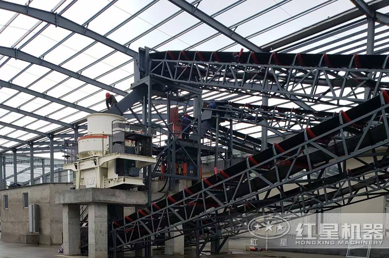 13碎石打砂加工現(xiàn)場(chǎng)