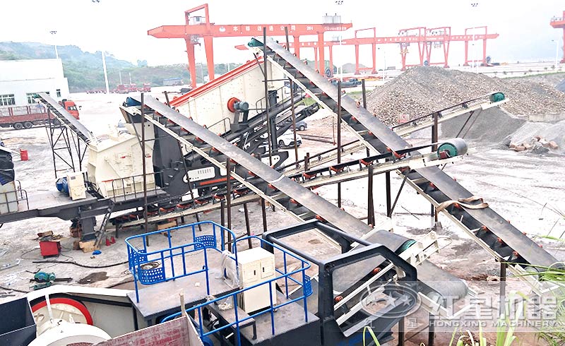 建筑廢料處理現(xiàn)場