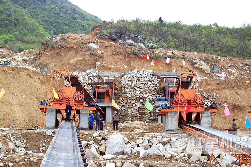 廢棄混凝土再生石子線多少錢一套？鋪路石子一立方價格多少？