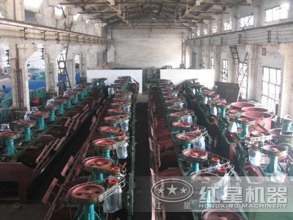 浮選工藝現(xiàn)場(chǎng)